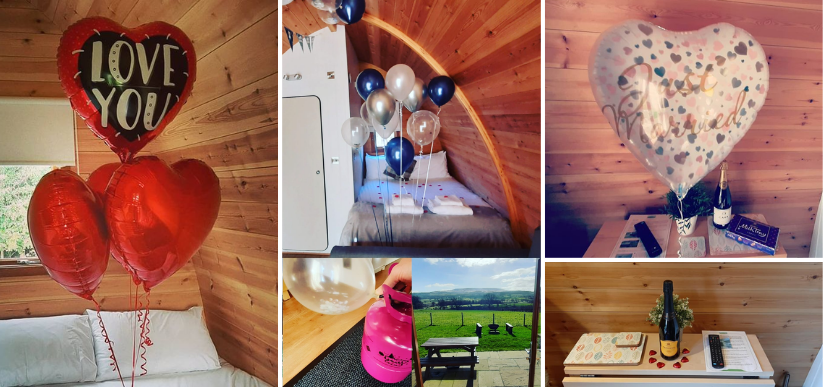 Special Occasions at Wensleydale Glamping Pods!